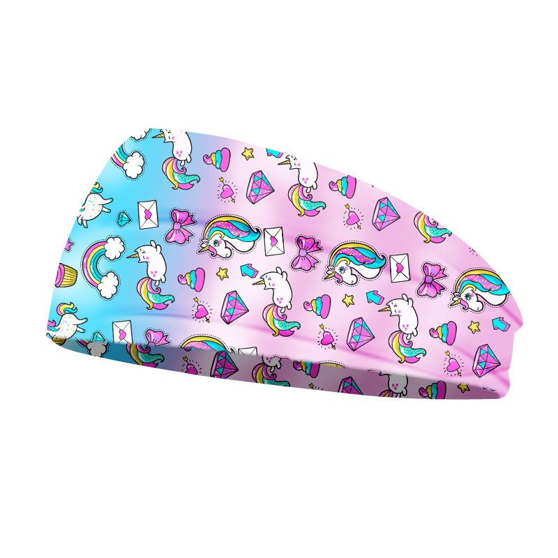 Outdoor Sport Gym - Creative Unicorn Print Unisex Elastic Yoga