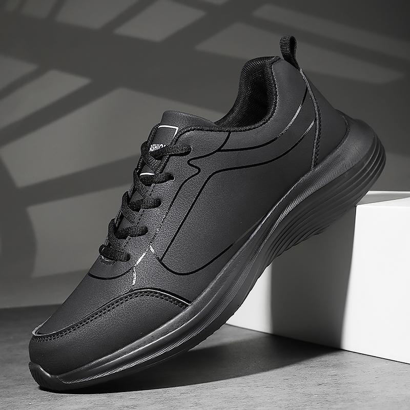 Outdoor Sport Flooring - 2025 New Lightweight Men Casual Leather