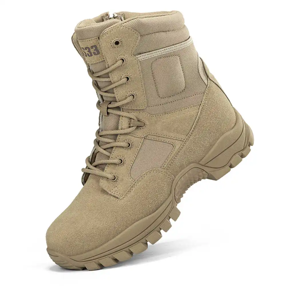 Outdoor Sport Use Class - Nonslip Genuine Leather Hiking Boots Designer