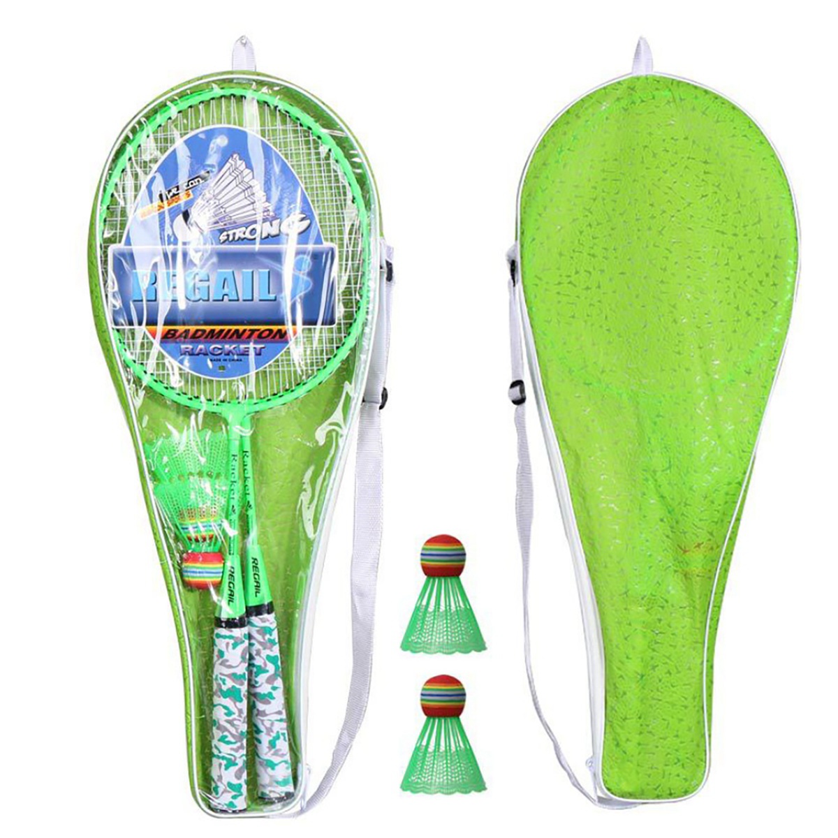 Indoor Sport And Outdoor Sports - A89E-Badminton Rackets For Children,Shuttlecocks Racquet Sports