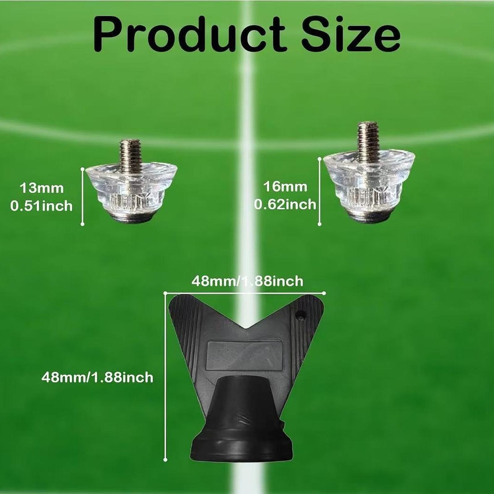 Outdoor Sport Field - Athletic Football Boot Studs M5 Threaded