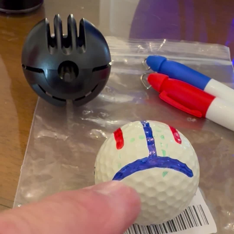Outdoor Sport Drawing - Professional Golf Ball Liner Markers Pen