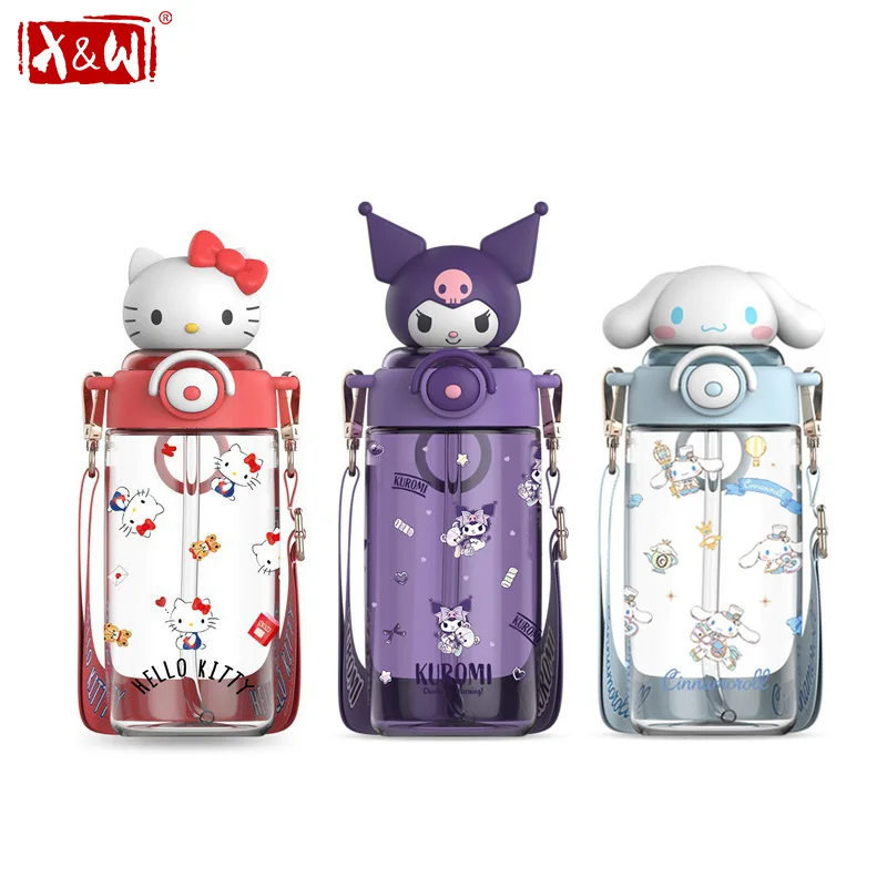 Outdoor Sport Field - X&W Kawaii Sanrio Dolls Straw Cup