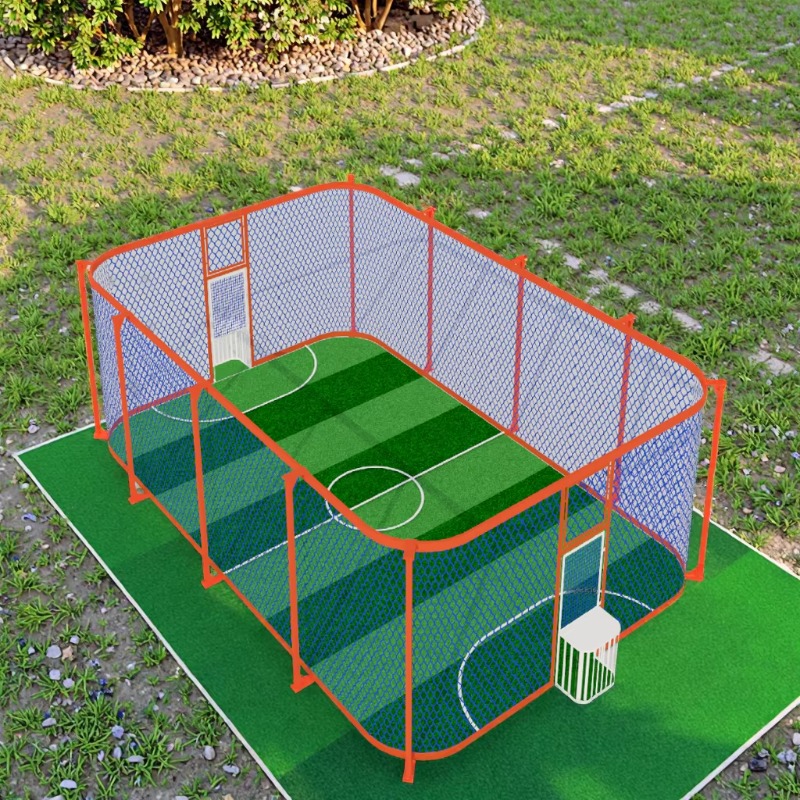 Indoor Outdoor Soccer Cage Fut - огляд і ціна Outdoor Sport Court Flooring