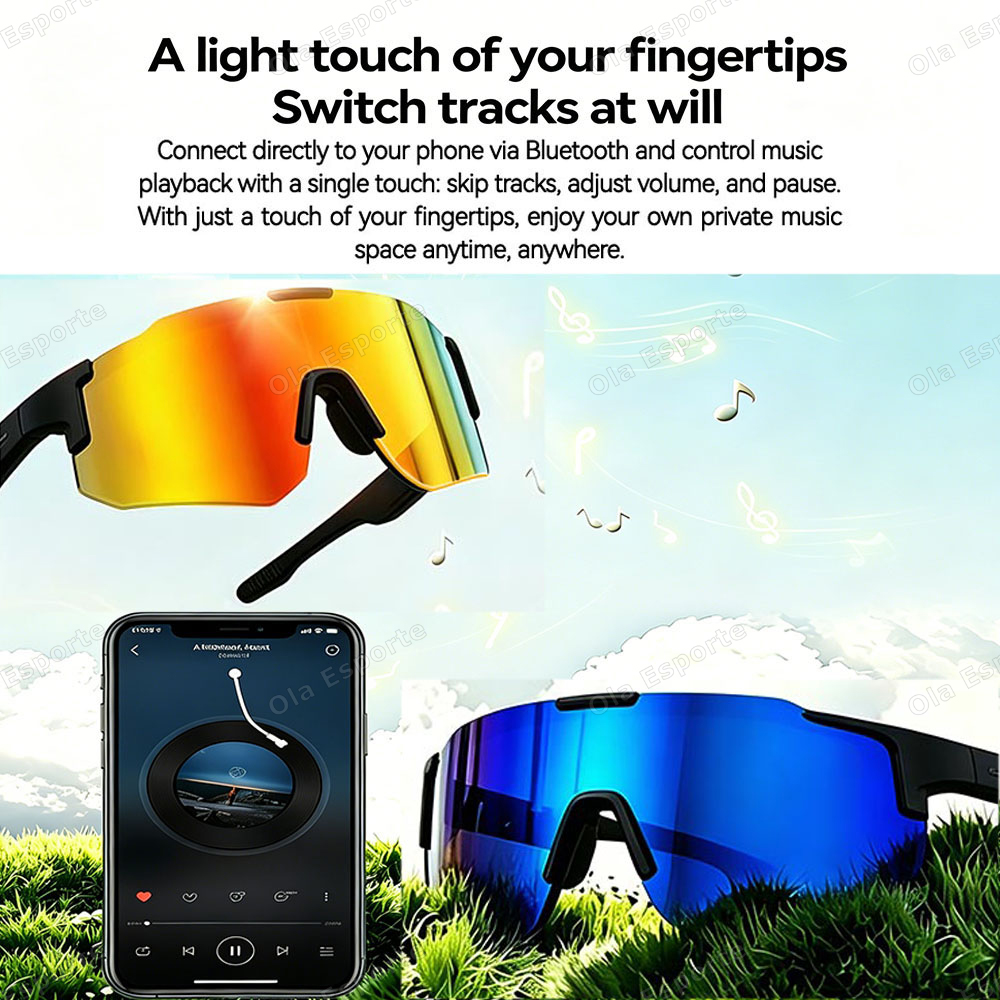 Cycling Smart Glasses HD Bluet - огляд і ціна Outdoor Sport Activity