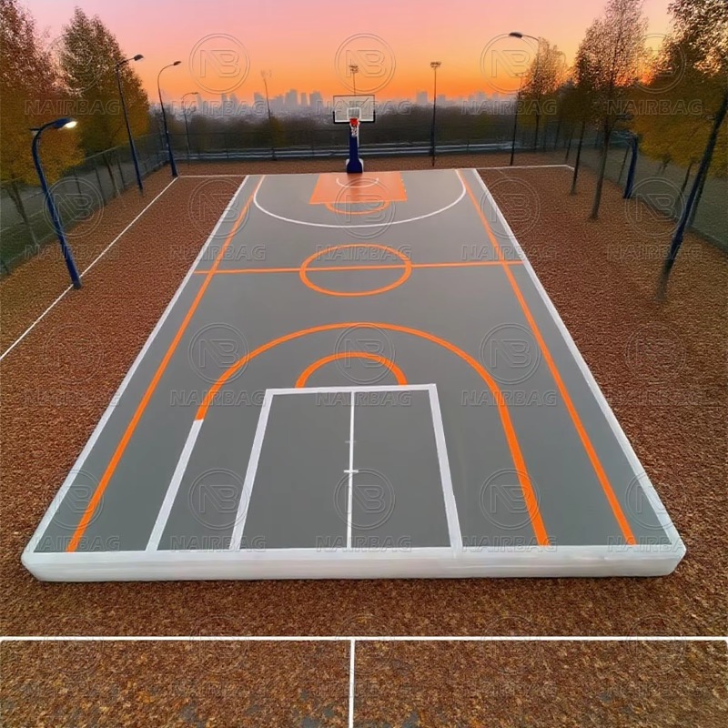 Air Court Infla Sport Court Ai - огляд і ціна Outdoor Sport Court Flooring