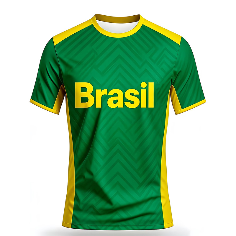Brazil Football Jersey T-shirt - огляд і ціна Outdoor Sport Name