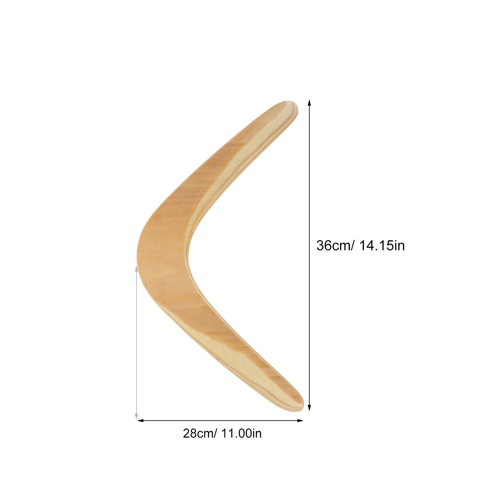 1Pcs Boomerang Wooden Outdoor  - огляд і ціна Outdoor Sport Field