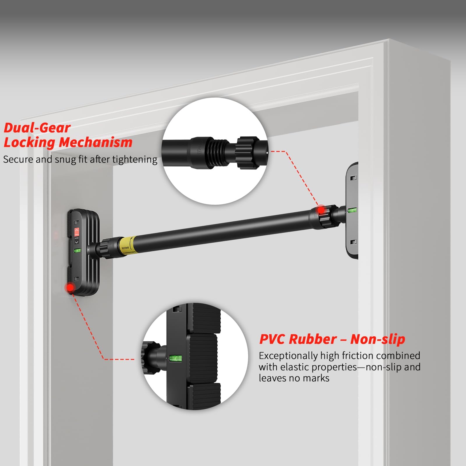 Doorway Pull Up Bar No Screws  - огляд і ціна Gymnastic Bar Home