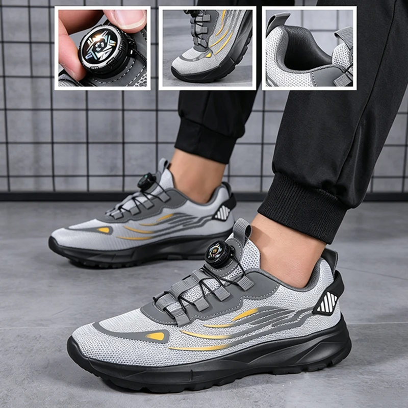 Breathable Mesh Men Shoes Tren - огляд і ціна Outdoor Sport Gym