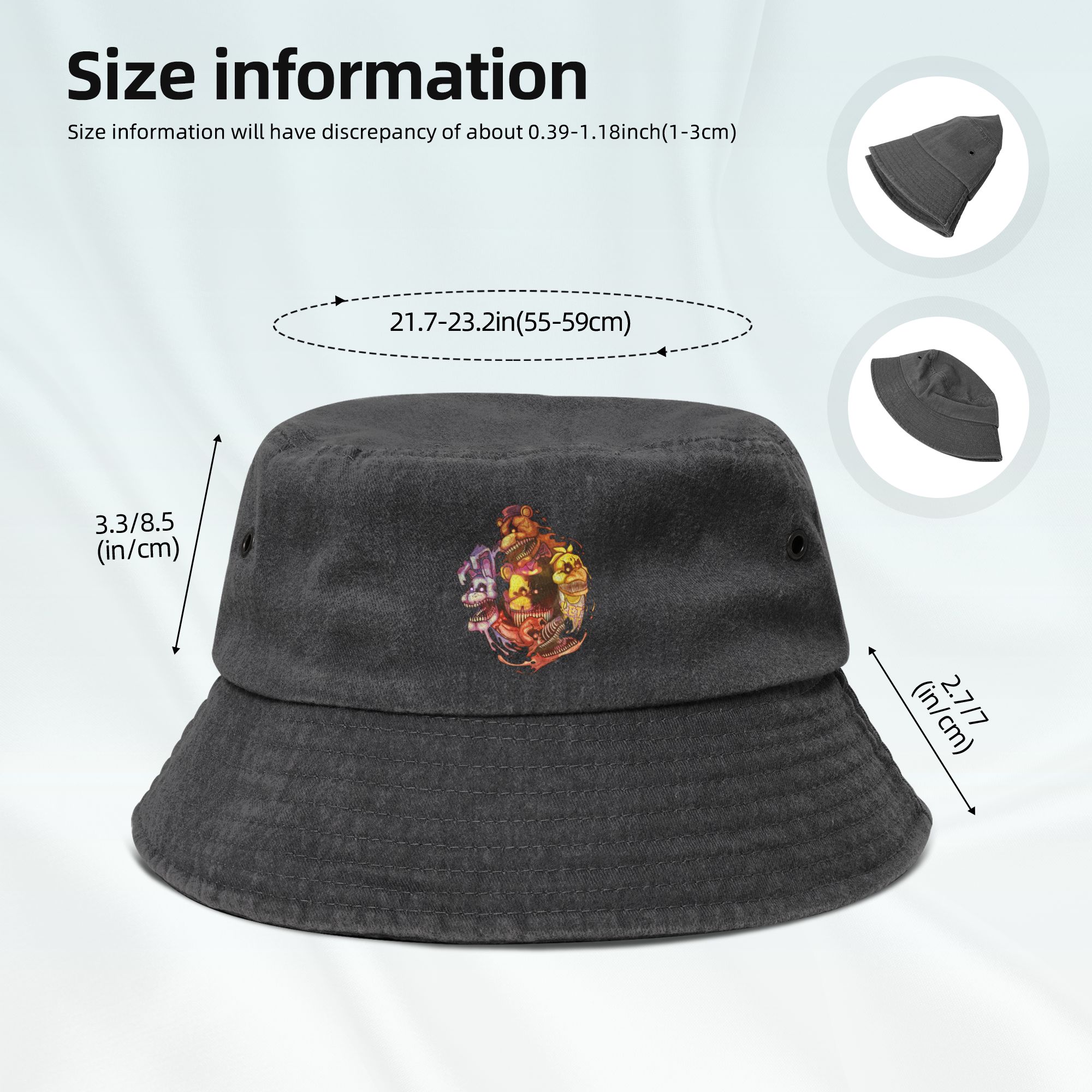 Unisex Distressed Washed Bucke - огляд і ціна Outdoor Sport Ideas