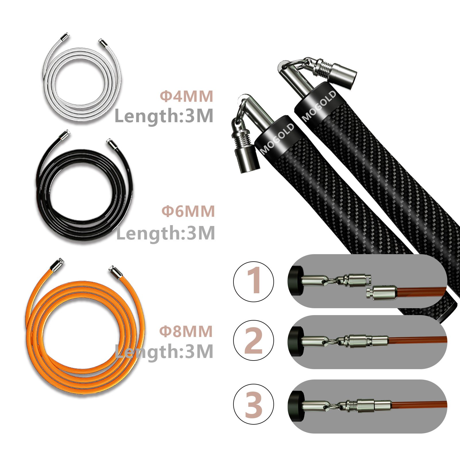 MOGOLD High-Speed Jump Rope |  - огляд і ціна Speed Skipping Rope