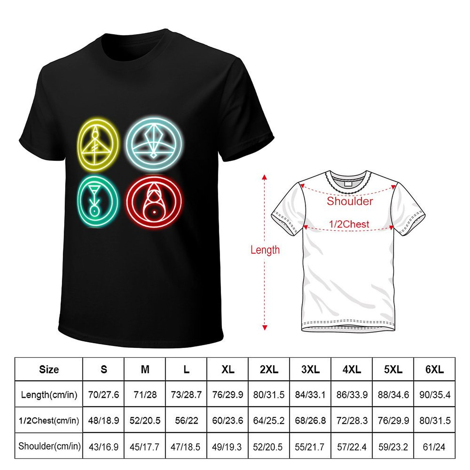 Group Glyphs - Glowing T-Shirt - огляд і ціна Outdoor Sportsman Group
