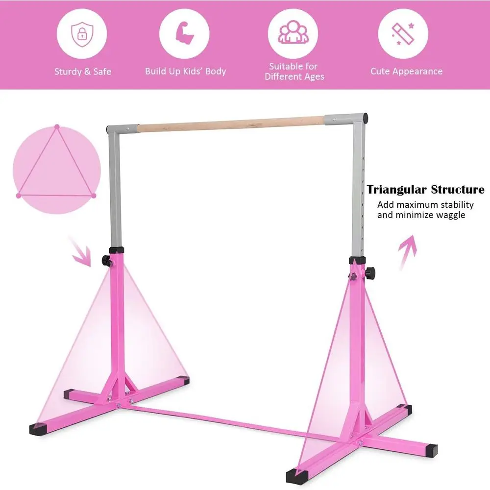 Adjustable Height Junior Gymna - огляд і ціна Gymnastic Bar Home