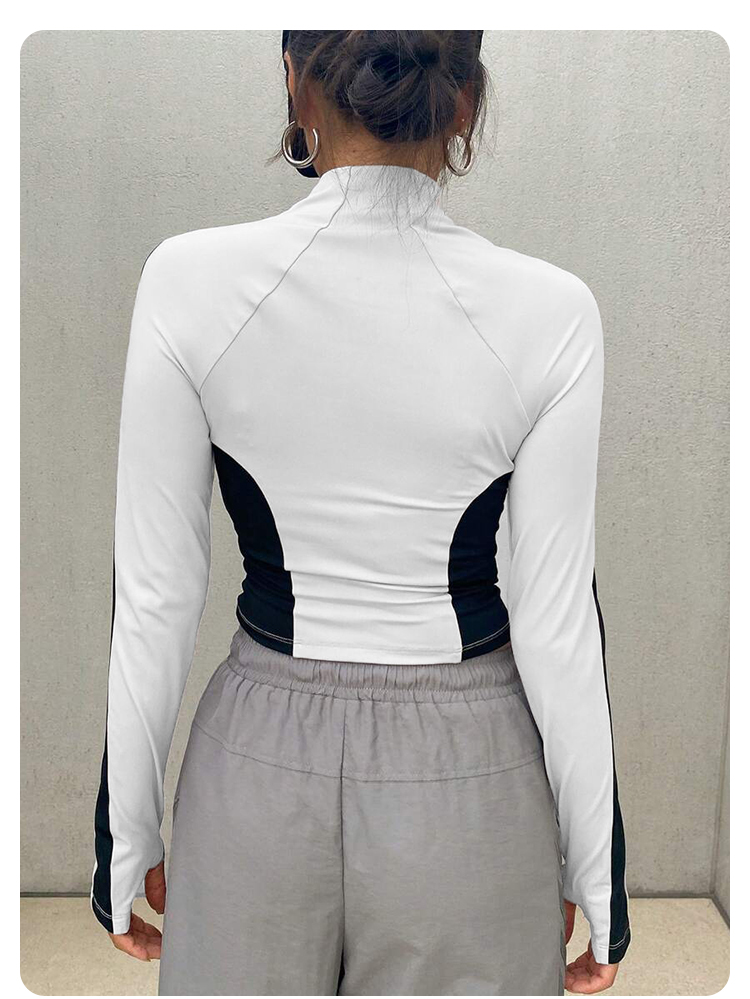 Yoga Clothes Stand Up Collar J - огляд і ціна Outdoor Sport Gym