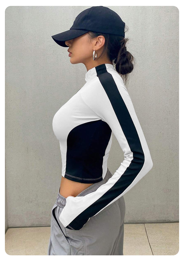 Yoga Clothes Stand Up Collar J - огляд і ціна Outdoor Sport Gym