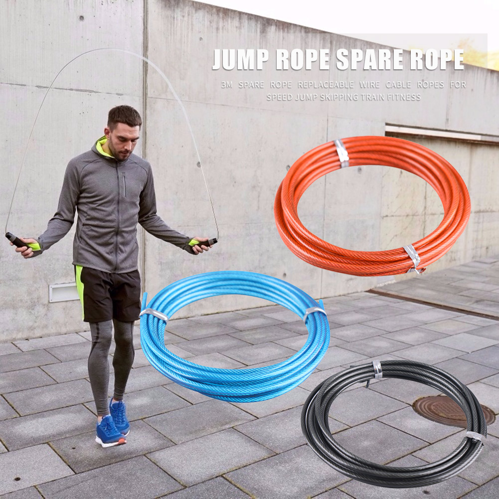 3m Steel Wire Spare Rope Speed - огляд і ціна Speed Skipping Rope