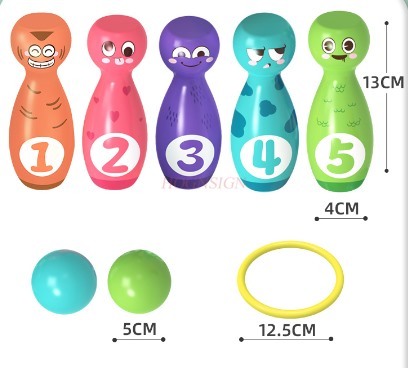 Bowling Toys Kindergarten Chil - огляд і ціна Indoor Sport And Outdoor Sports