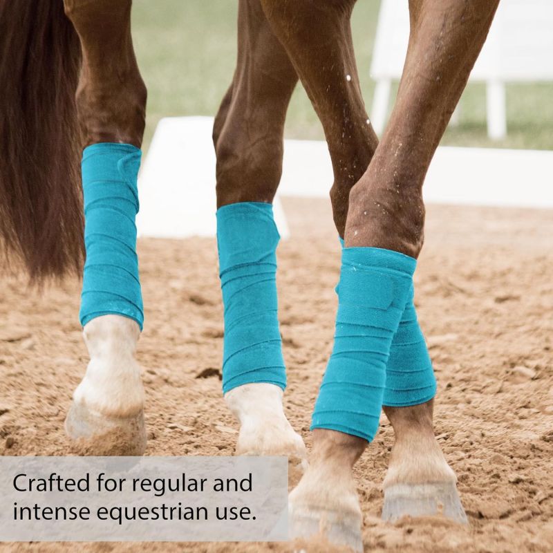 4 Pack Horse Polo Wraps Upgrad - огляд і ціна Polo Wraps Fleece