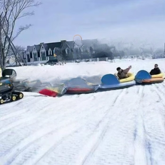 Towable Inflatable Snow Tube a - огляд і ціна Outdoor Sports Activities