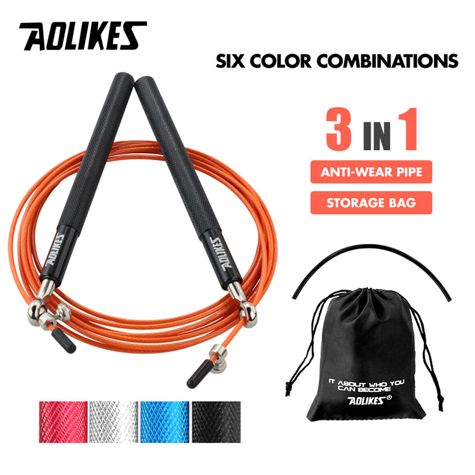 AOLIKES 1PCS Crossfit Speed Ju - огляд і ціна Speed Skipping Rope
