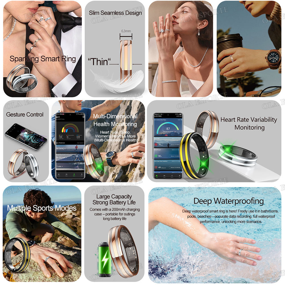 Gesture Sensing Smart Ring Hea - огляд і ціна Outdoor Sport Activity