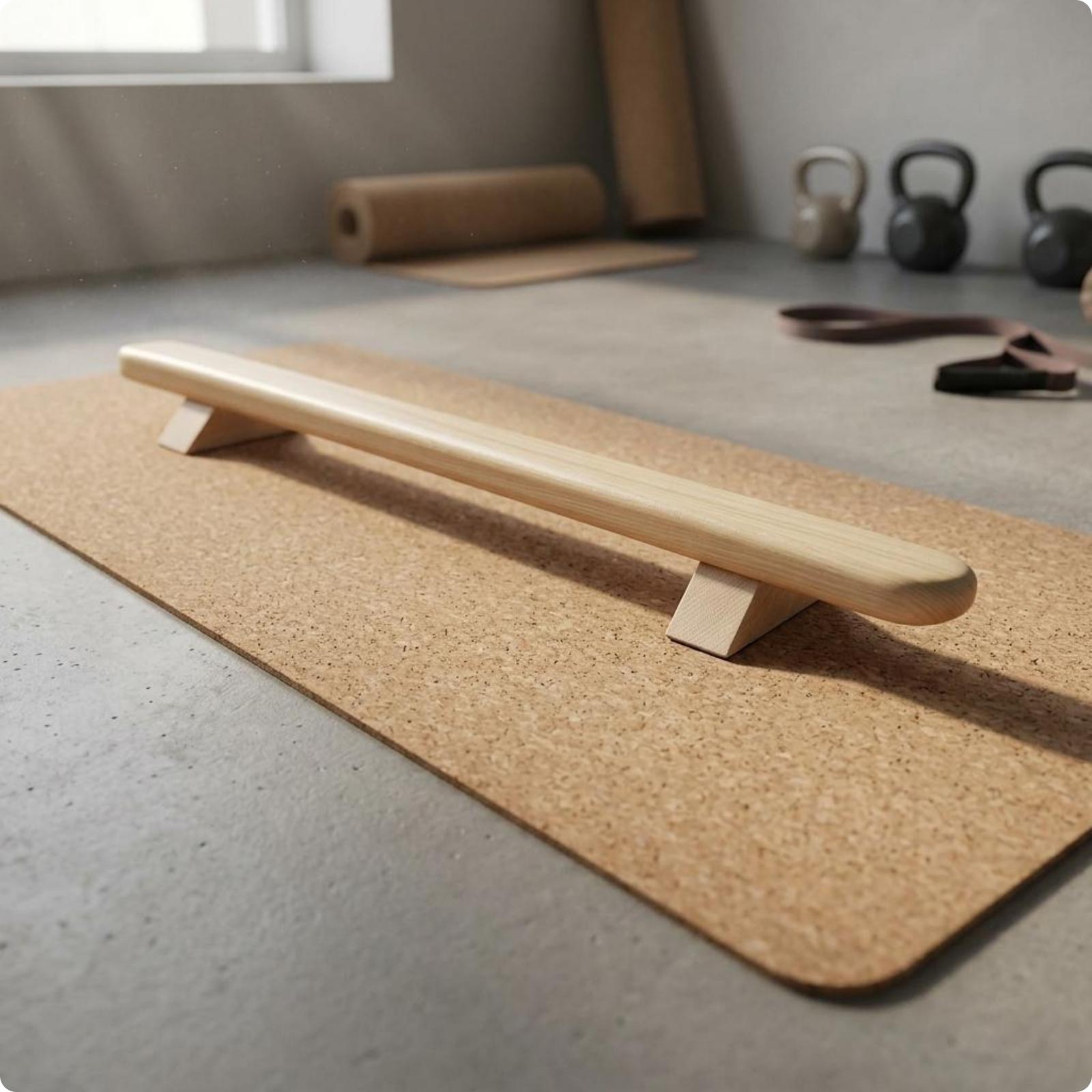 Wooden Gymnastics Bar with Rou - огляд і ціна Gymnastic Bar Home